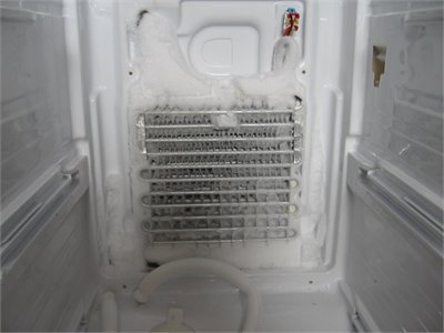 Samsung fridge frosted coils