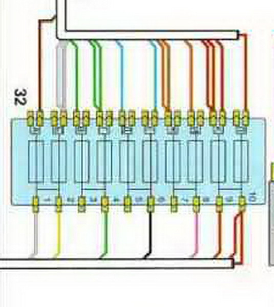 Схема предохранителей на оку